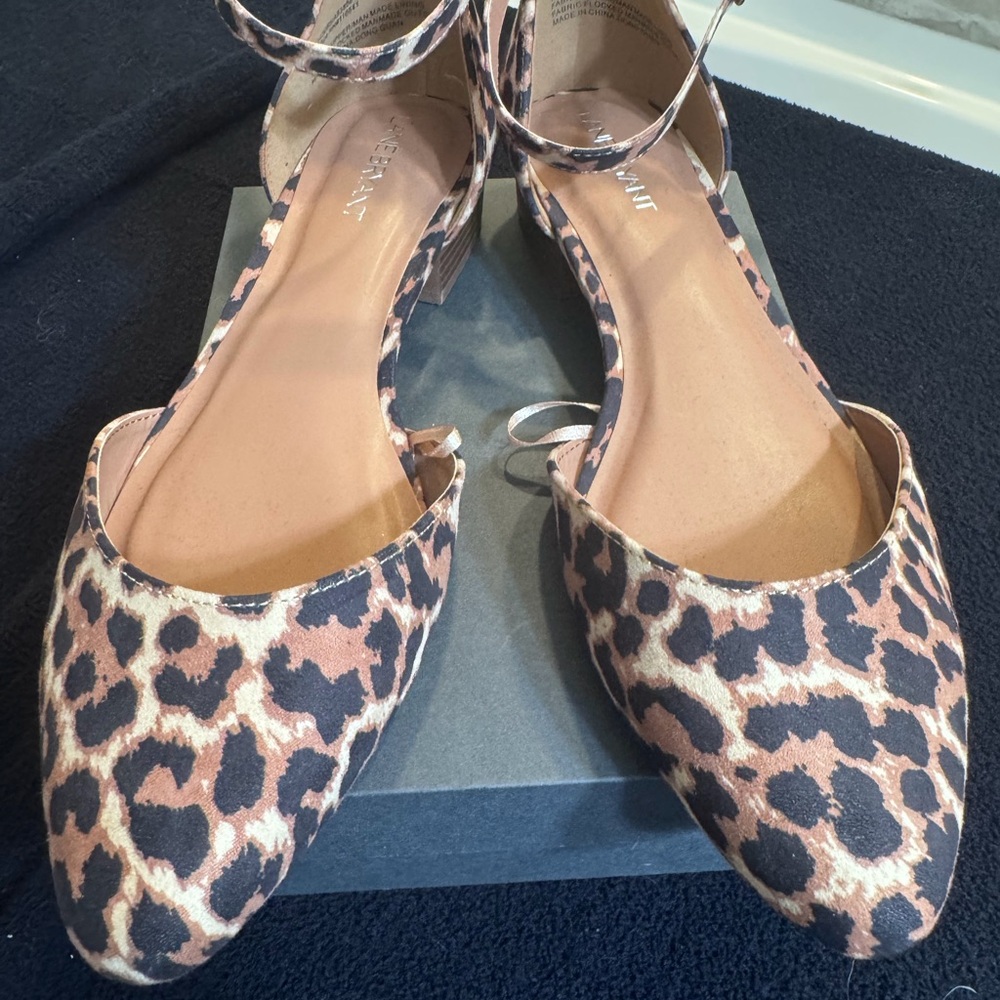 Lane Bryant Leopard Print Flats